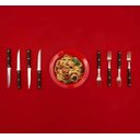 Ver imagem 4 de Kit Garfo E Faca Clássico Inox Reforçado Mor