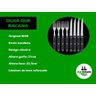 Kit Garfo E Faca Clássico Inox Reforçado Mor - 2