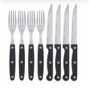 Ver imagem 1 de Kit Garfo E Faca Clássico Inox Reforçado Mor