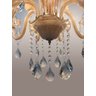 Lustre de Cristal Legítimo K9 8 Braços Champagne (9091-8 CG) - 5