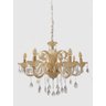 Lustre de Cristal Legítimo K9 8 Braços Champagne (9091-8 CG) - 2