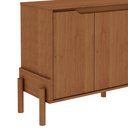 Ver imagem 5 de Buffet Aparador 4 Portas com Pés em Madeira Áurea:cinamomo