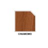 Buffet Aparador 4 Portas com Pés em Madeira Áurea:cinamomo - 7