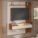 Ver imagem 1 de Painel Matisse 1 Porta com Led com Suporte Pata Tv Ate 72 Polegadas - Artely