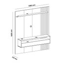 Ver imagem 6 de Painel Matisse 1 Porta com Led com Suporte Pata Tv Ate 72 Polegadas - Artely
