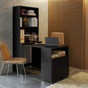 Ver imagem 7 de Bancada Armário Cantinho do Café Dueto - Preto/preto