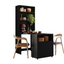 Ver imagem 1 de Bancada Armário Cantinho do Café Dueto - Preto/preto