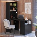 Ver imagem 5 de Bancada Armário Cantinho do Café Dueto - Preto/preto