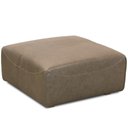Ver mais imagens de Puff Decorativo para Sala de Estar Living 80cm Benassi L06 Couro Marrom Café - Lyam Decor