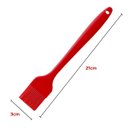 Ver imagem 2 de Pincel Culinário de Silicone Cozinha e Churrasqueira Untar:vermelho