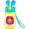 Copo/Garrafa Infantil com Canudo Comtac Tritan Let's GO - 350 ml - Abelhinha Bella - 2