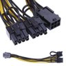 Cabo Adaptador de Energia Pci-Express 6 Pinos para 2 de 8 Pinos Mineração - 1
