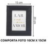3 Porta Retrato Preto 10X15 Lar É Onde Mora O Amor - 2