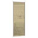Ver imagem 1 de Porta de Correr 80cm com Vidro Reflecta e Puxador Champagne com Kit Ferragem Prime Plus Luciane