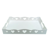 Bandeja Coração 100% Mdf (23x35) Branco - 2