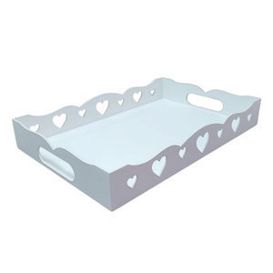 Bandeja Coração 100% Mdf (23x35) Branco