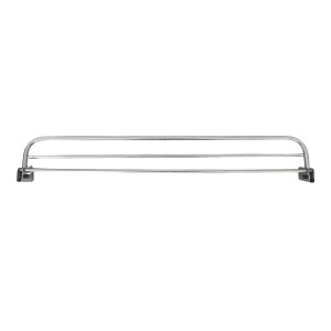 Porta toalha articulado de aço inox 80 cm