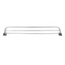 Porta toalha articulado de aço inox 80 cm - 1
