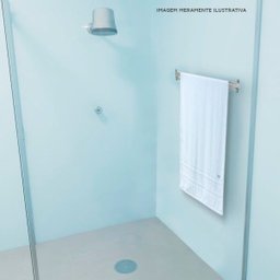 Porta toalha articulado de aço inox 80 cm - 3