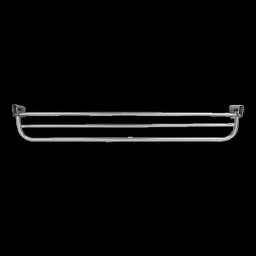 Porta toalha articulado de aço inox 80 cm - 2