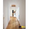 Plafon de Madeira Wood Redondo 90cm - 6 Luzes E27 - Freijó (claro) - 4
