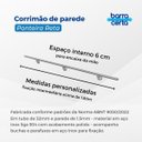 Ver imagem 4 de Corrimão de parede em aço inox com 3 metros de comprimento Ponteira Reta