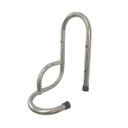 Ver imagem 2 de Suporte gancho para bicicleta de parede em aço inox com passa trava