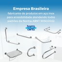 Ver imagem 3 de Suporte gancho para bicicleta de parede em aço inox com passa trava