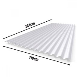 Telha Transparente 244cmx110cm Fibrarte - 3
