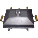 Ver imagem 2 de Churrasqueira Em Aluminio Fundido Grande Quadrada A Bafo