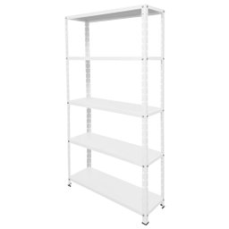 Estante de Aço 5 Prateleiras 25cm Multiuso 25kg/prateleira Várias Cores - 1