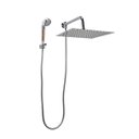 Ver imagem 2 de Ducha Inox 30 Cm C/ Chuveirinho de Mão Abs Esferas Ionizantes