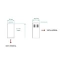 Ver imagem 2 de Duto Especial Inox para Coifa Parede Fogatti-Nardelli-Terim 1M