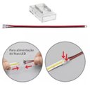Ver imagem 6 de Kit 5 Conector Rabicho Engate Rapido Fita Led 10mm 12v 24v 110v 220v