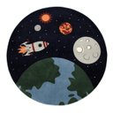 Ver imagem 2 de Tapete Infantil Menino Galáxia - 0,95 Diam