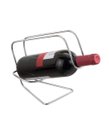 Ver imagem 1 de Porta Garrafa De Vinho Em Aço Cromado Suporte Adega Bar: Prata