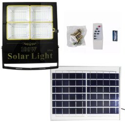 Refletor Painel Solar Luz Led 100W Placa Fotovoltaica - 2
