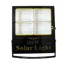 Refletor Painel Solar Luz Led 100W Placa Fotovoltaica - 3