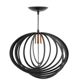 Pendente Vilela Sala Quarto Cozinha Balcão OVAL 3 D - 2
