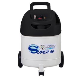 Compressor Odontológico Super 50 6 Pés 50 Litros Isento de Óleo Fiac - 1