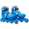 Patins Roller In Line 4 Rodas Em Linha Infantil Masculino + Acessórios Azul Importway - 34 - 2