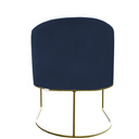 Ver imagem 5 de Kit 04 Poltronas Paola Sued Azul Marinho - D'Classe Decor