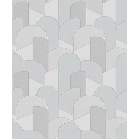 Papel de Parede importado UNIQUE 5024 - rolo 10 x0,53mts. Edantex GEOMETRICO RETANGULAR
