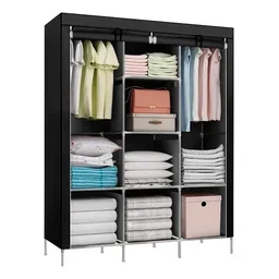 Guarda Roupa Dobrável Armario para Organizador de Roupa - 2