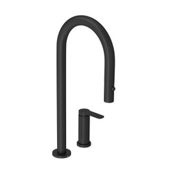 Bica de Mesa para Cozinha Deca You Black Matte - 1