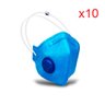 KIT COM 10 - Respirador PFF2 RFACE® com vávula - RHINO - 2