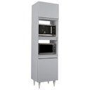Ver imagem 2 de Paneleiro Cozinha Torre Quente 56cm Colorado Cinza Claro - Lumil