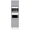 Ver imagem 5 de Paneleiro Cozinha Torre Quente 56cm Colorado Cinza Claro - Lumil