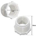 Ver imagem 3 de Torneira com Duas Saídas Metal com Bico 1/2" e 3/4" + Bucha de Redução 3/4" para 1/2" + Fita Veda Ro