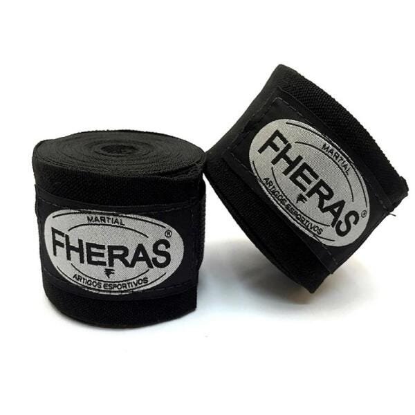 Kit Boxe Muay Thai Fheras Top Caveira Branca (03003450) - 6